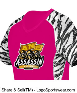 Girls Youth Jersey Design Zoom